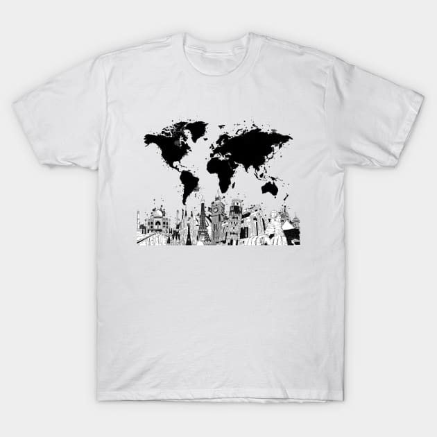 world map T-Shirt by BekimART